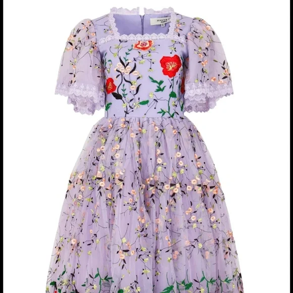 JessaKae Purple Floral Wedding Dress - Picture 5 of 5